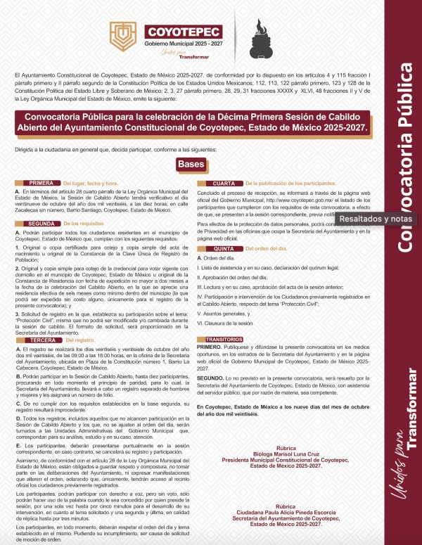 10 mo cabildo abierto