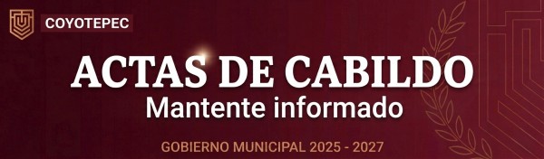 Actas de cabildo